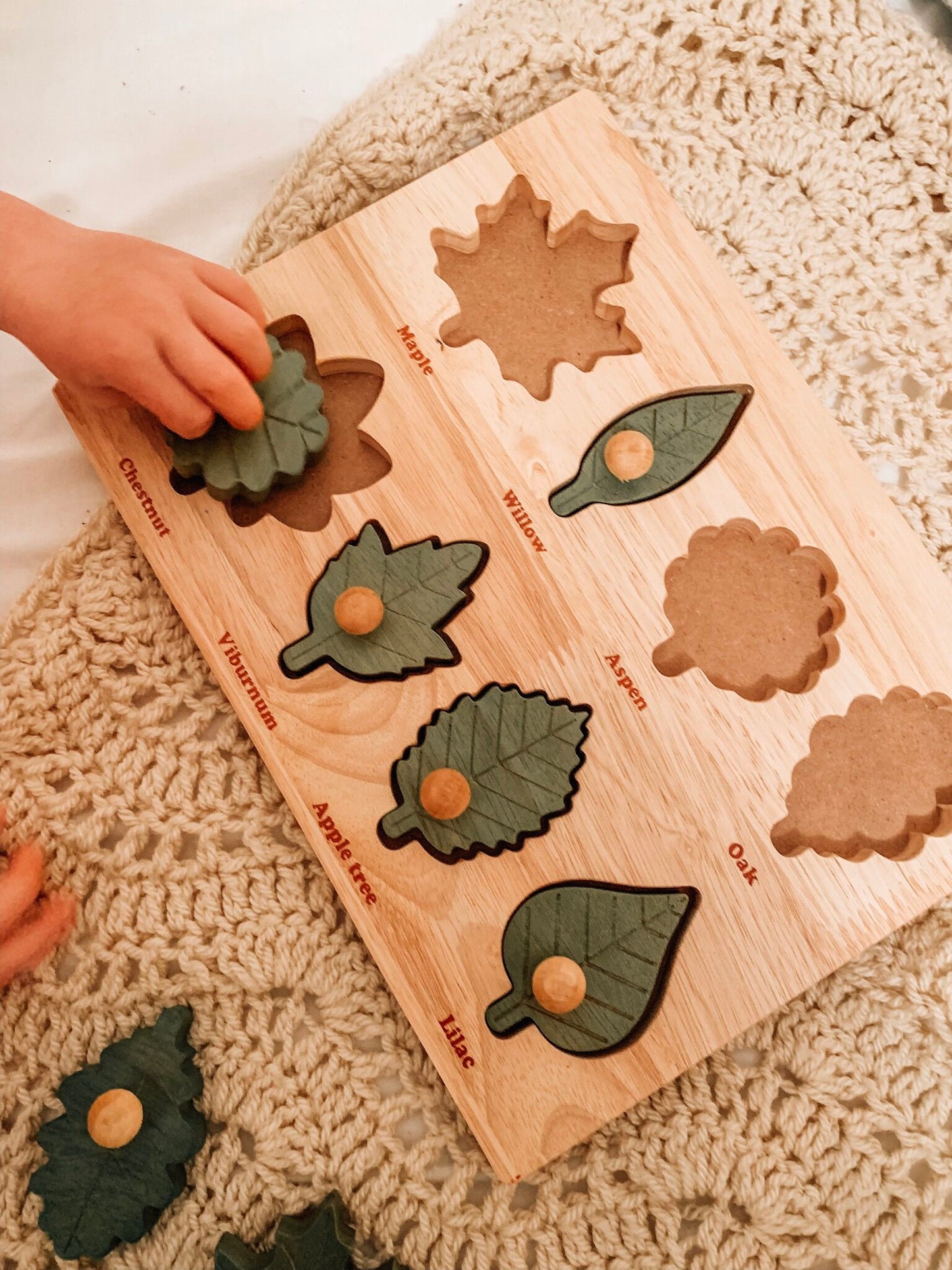 Leaf Puzzle – Nature in Their Hands