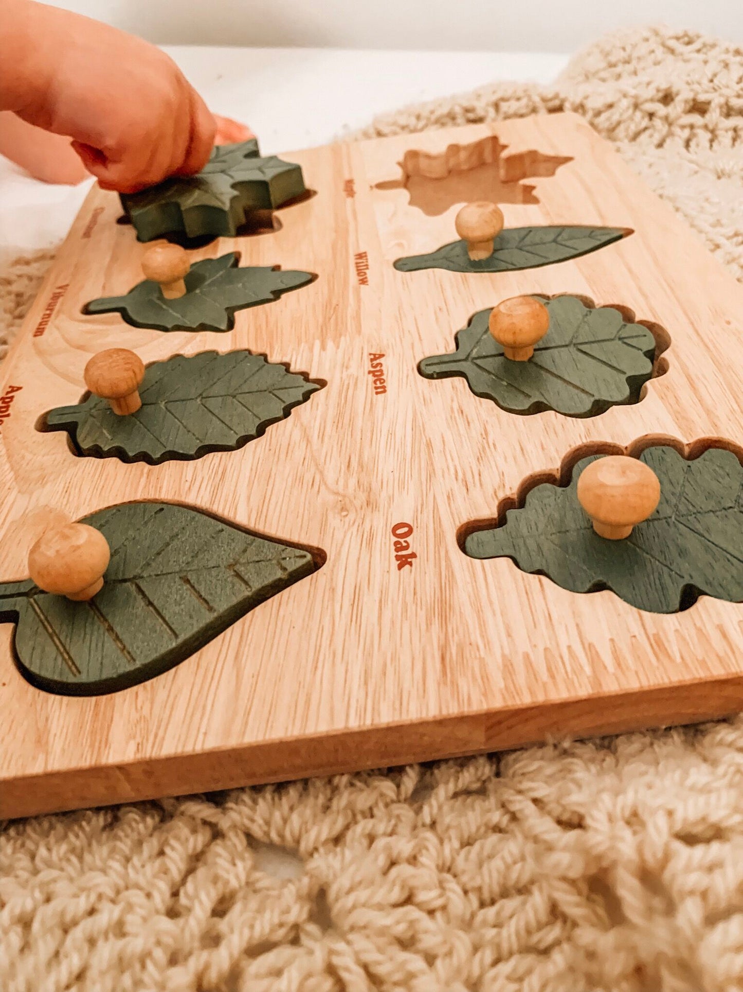 Leaf Puzzle – Nature in Their Hands